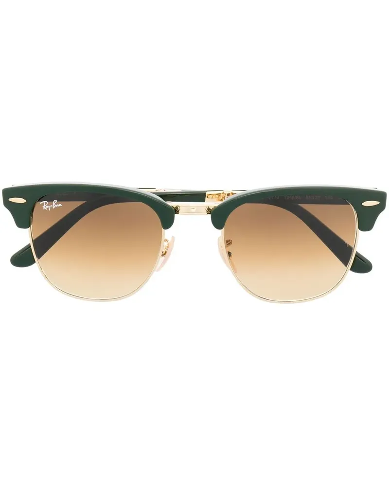 Ray Ban Sonnenbrille mit eckigem Gestell - Grün Grün