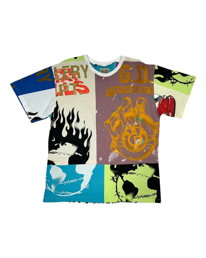 GALLERY DEPT. Retouche Reworked short-sleeved T-shirt - Blau Blau