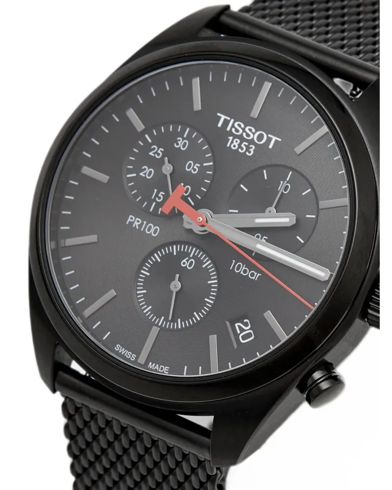Tissot 2025 PR100 41mm cronograph watch - Schwarz Schwarz