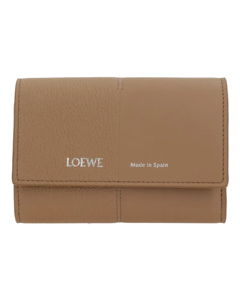 Loewe leather wallet - Nude Nude