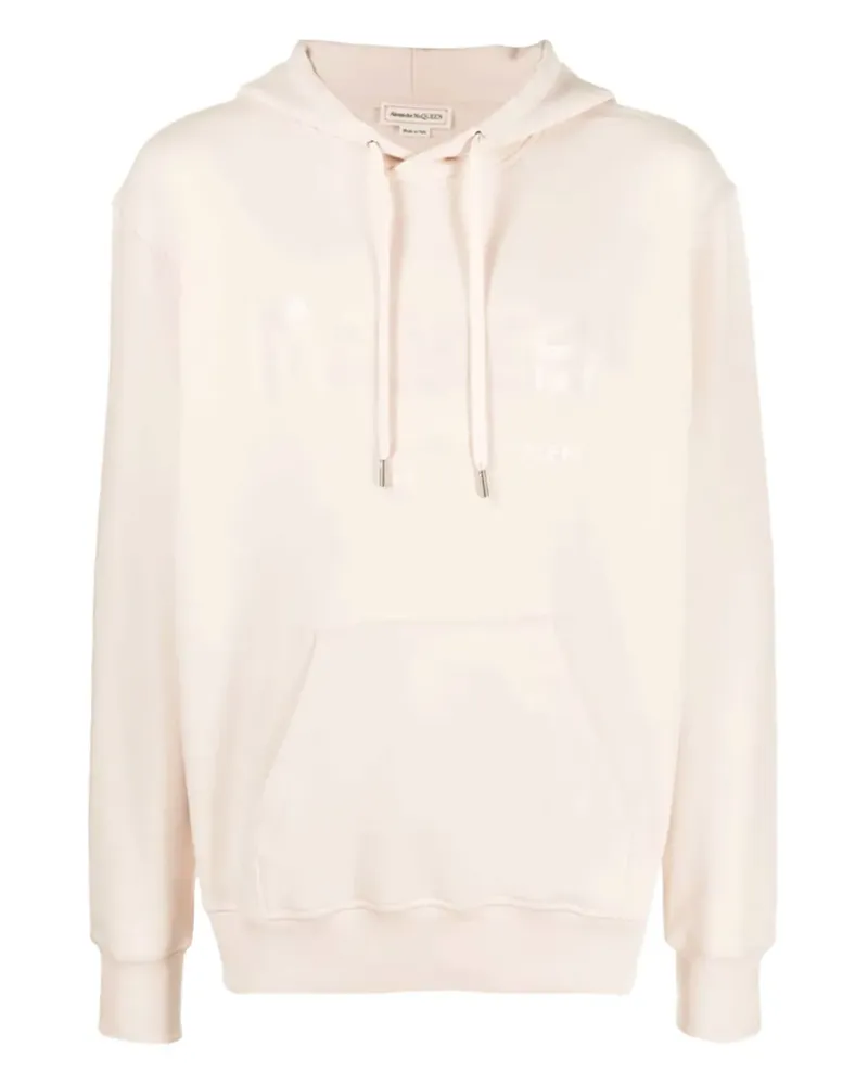 Alexander McQueen cotton hoodie - Rosa Rosa
