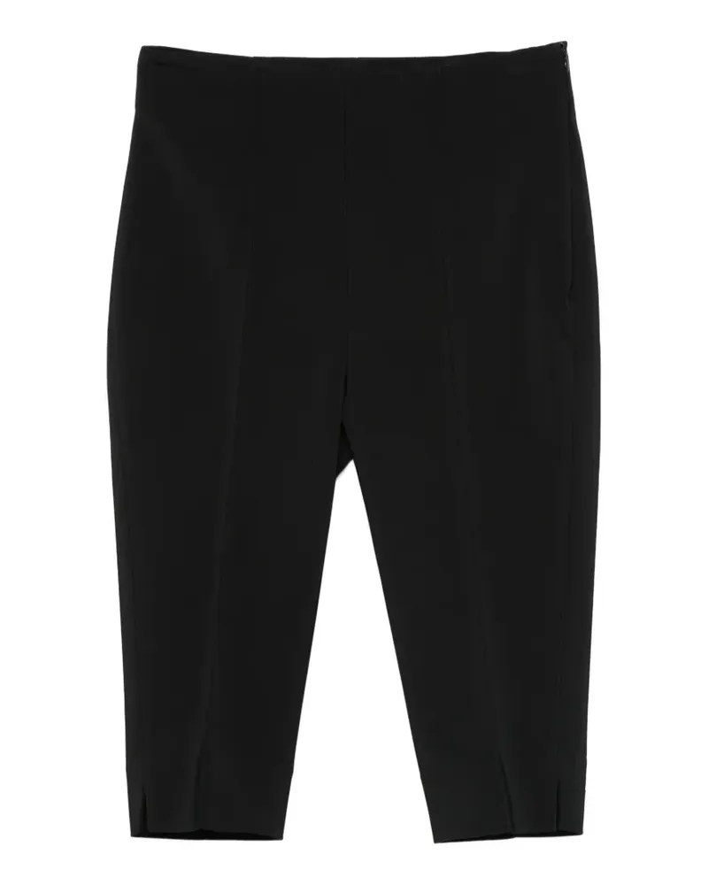 Róhe seam-detail cropped trousers - Schwarz Schwarz