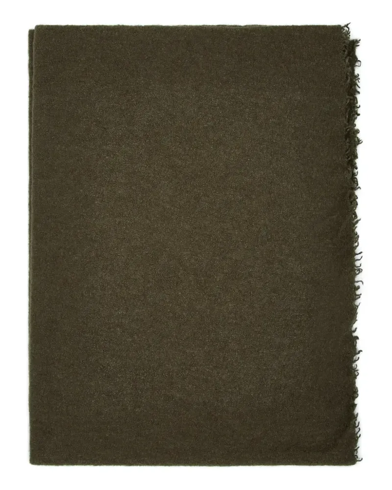 Faliero Sarti Pedro frayed-edge scarf - Grün Grün