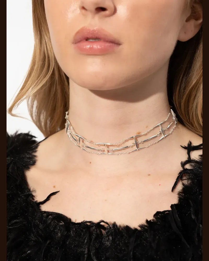 MISBHV chain necklace - Silber Silber