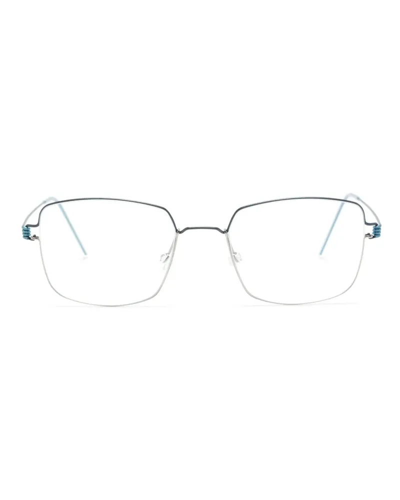 Lindberg Roman Brille mit eckigem Gestell - Nude Nude