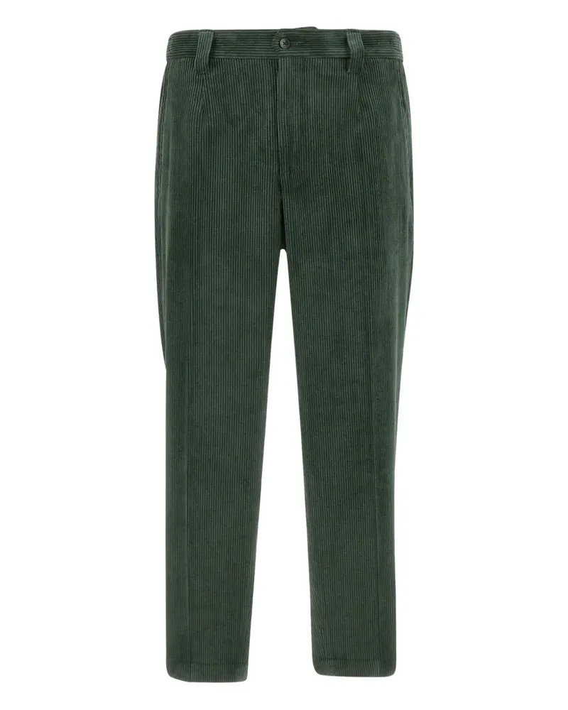 Briglia 1949 PortofinoS Hose aus Cord mit eingefassten Taschen - Grün Grün