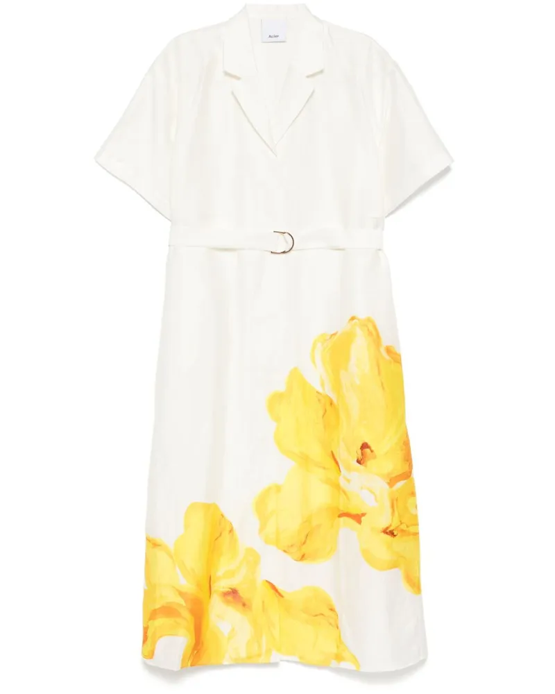 Acler Hawkesbury Kleid - Weiß Weiß