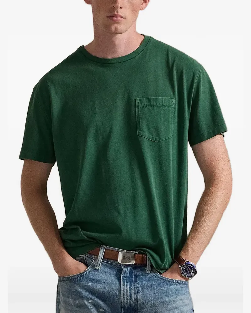Ralph Lauren T-Shirt mit ausgewaschenem Effekt - Grün Grün
