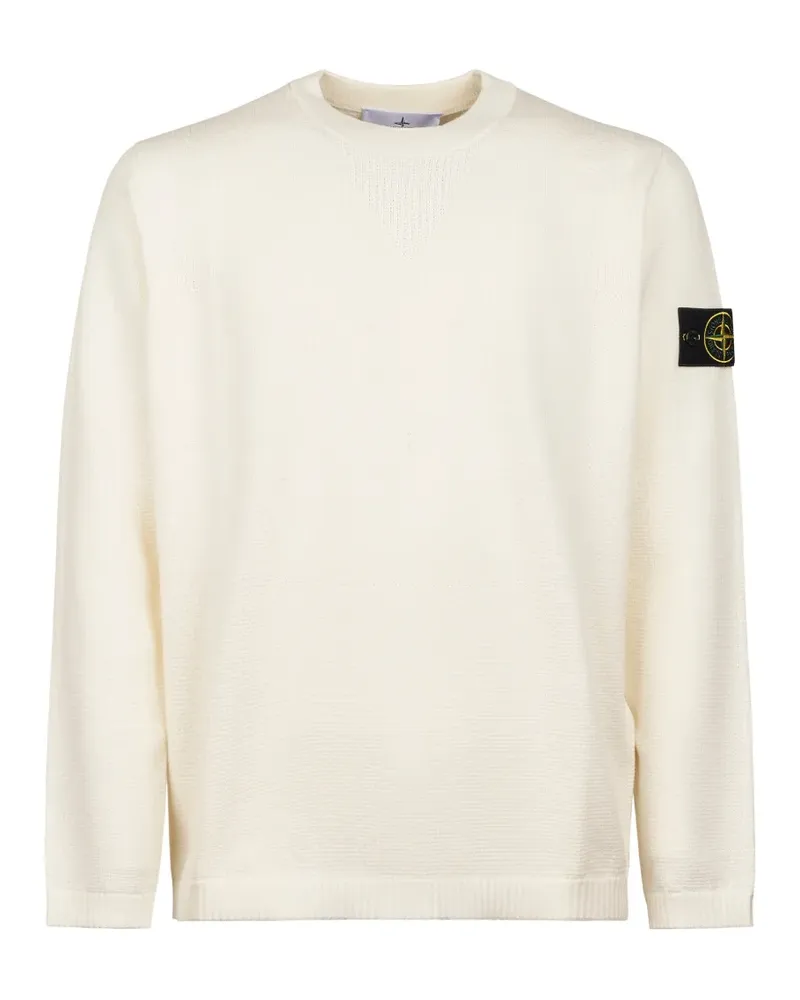 Stone Island Pullover mit Rundhalsausschnitt - Nude Nude