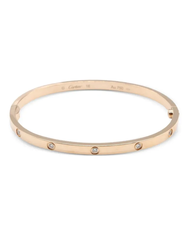 Cartier 2010s Love Armband mit Diamant - Rosa Rosa