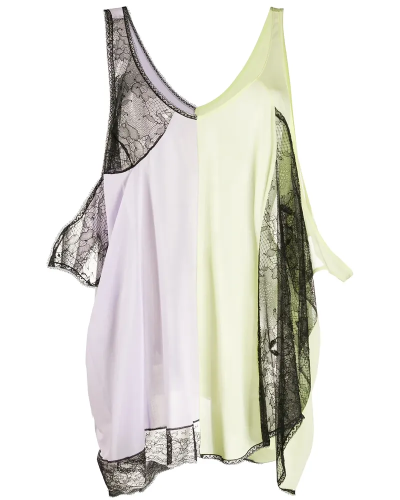 Maison Margiela Asymmetrisches Top - Violett Violett