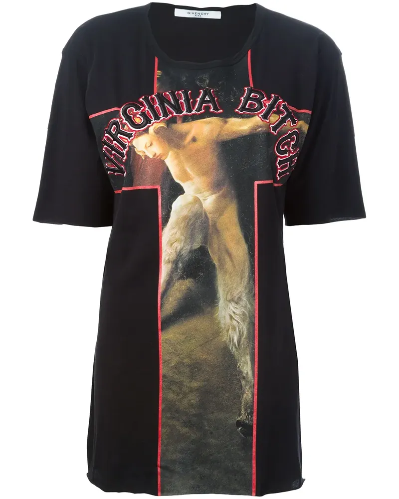 Givenchy Virginia' T-Shirt - Schwarz Schwarz