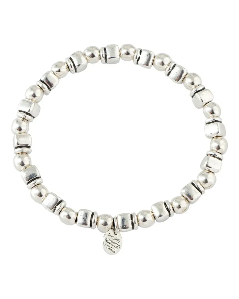Philippe Audibert Noelia beaded bracelet - Silber Silber