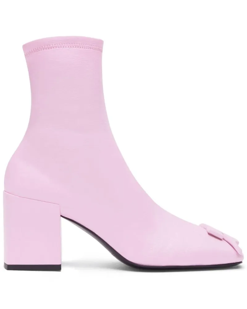 Courrèges Vinyl-Stiefel 70mm Rosa