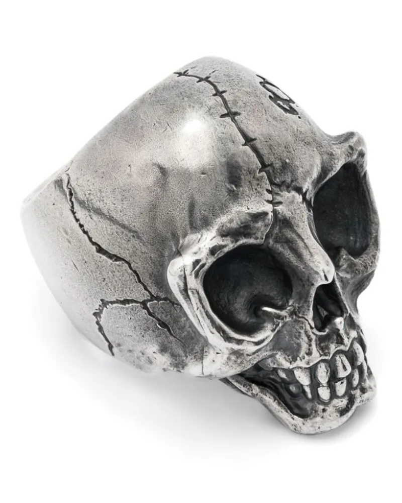Yohji Yamamoto 950 Alien Skull Ring - Silber Silber