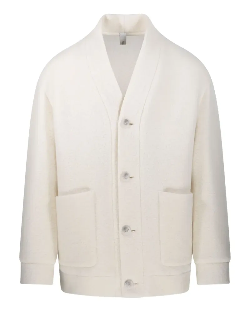 Hevò button-down cardigan - Nude Nude