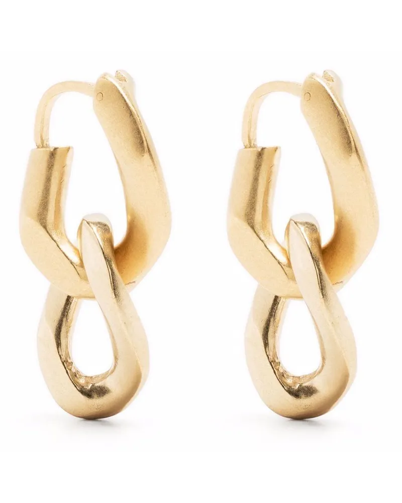 Maison Margiela Ohrringe aus Kettengliedern - Gold Gold
