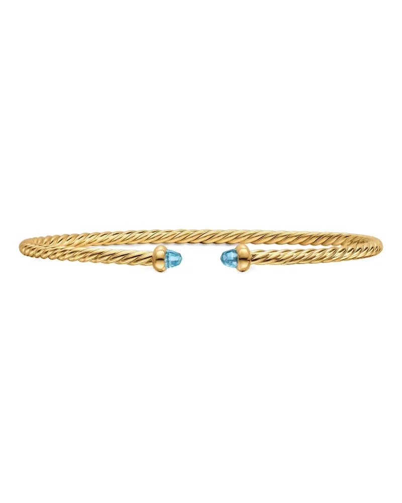 David Yurman micro Cablespira® flex bracelet - Gold Gold