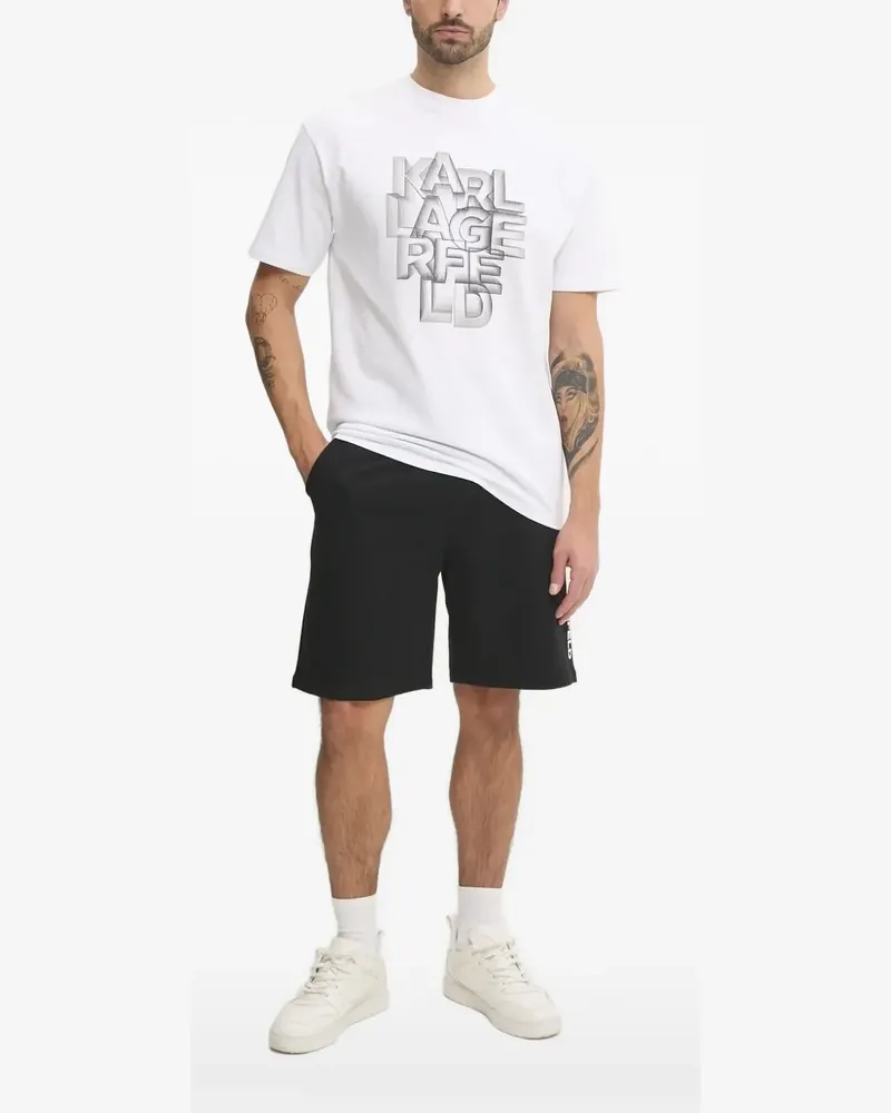 Karl Lagerfeld T-Shirt mit Logo - Weiß Weiß