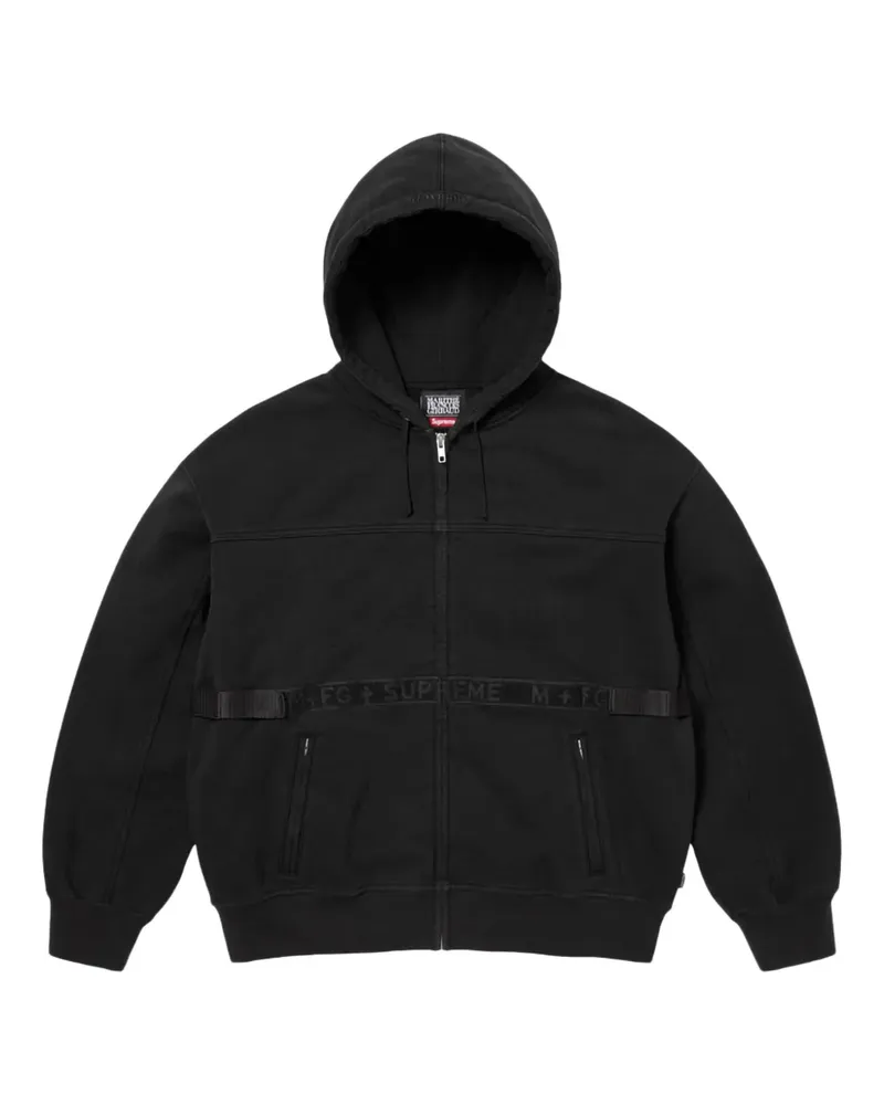 Supreme Being x Marithé+François Girbaud Kapuzenjacke - Schwarz Schwarz