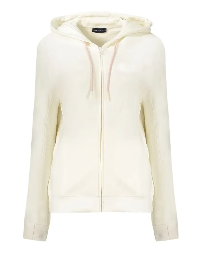 North Sails long-sleeve zip-up hoodie - Weiß Weiß