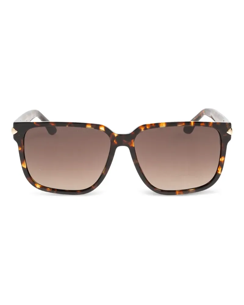 Isabel Marant Eckige Sonnenbrille in Schildpattoptik - Braun Braun