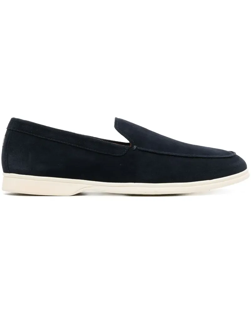 Henderson Loafer aus gebürstetem Wildleder - Blau Blau