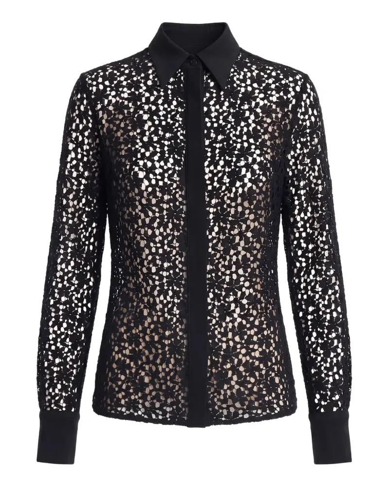 Maria Mcmanus Semi-transparentes Hemd - Schwarz Schwarz