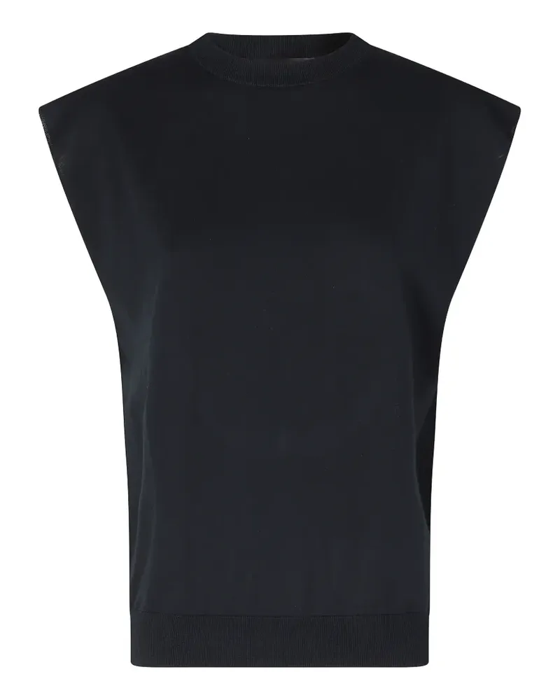 Department 5 cut-out top - Schwarz Schwarz
