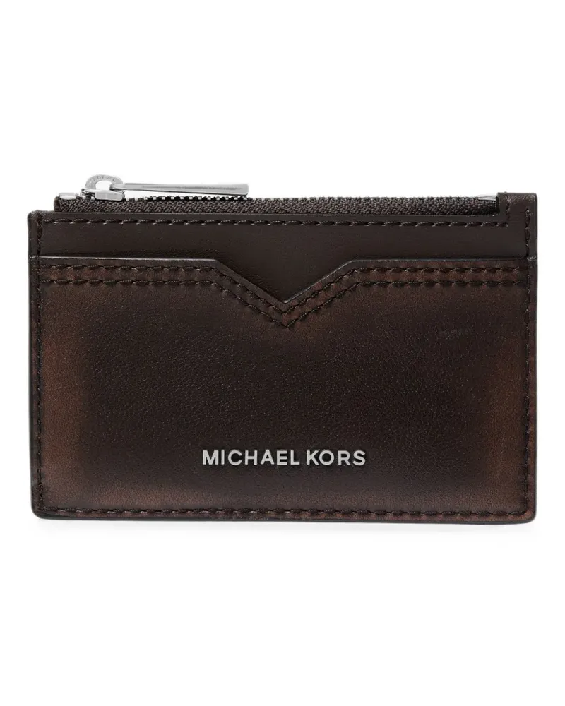 Michael Kors Hudson Kartenetui - Braun Braun