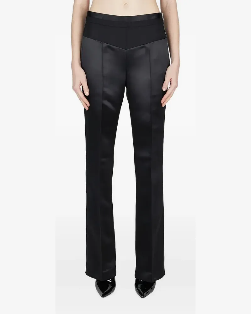 Helmut Lang satin trousers - Schwarz Schwarz