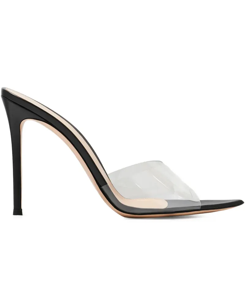 Gianvito Rossi transparent pointed sandals - Weiß Weiß