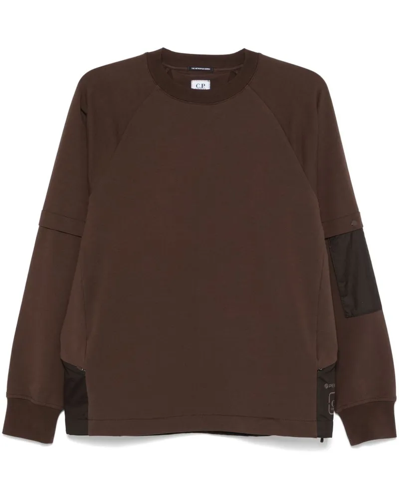 C.P. Company Pullover mit Rundhalsausschnitt - Braun Braun