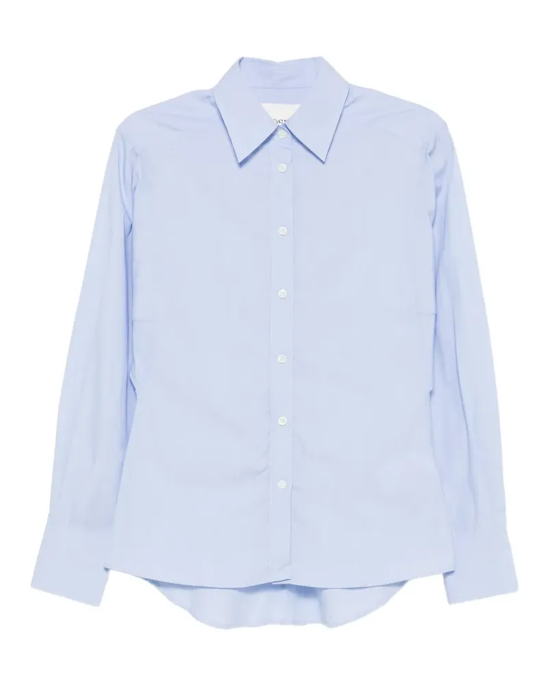 Closed Hemd mit Falten - Blau Blau