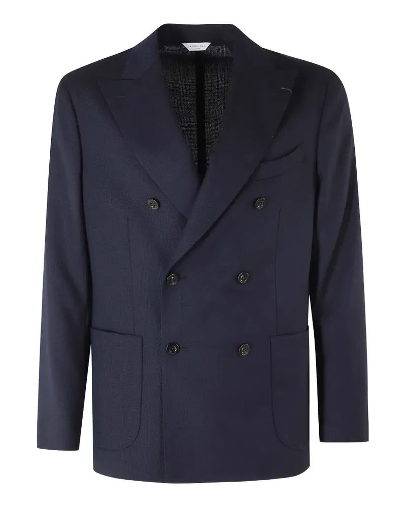 Boglioli double-breasted blazer - Blau Blau