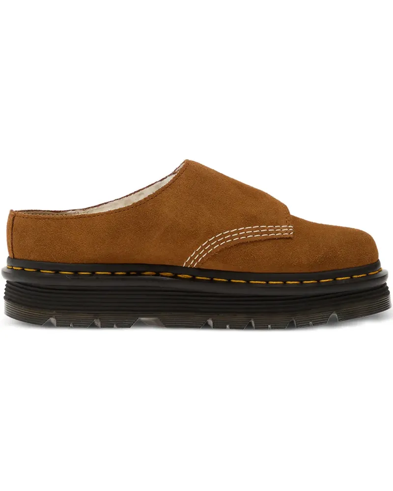 Dr.Martens platform-heel mules - Braun Braun
