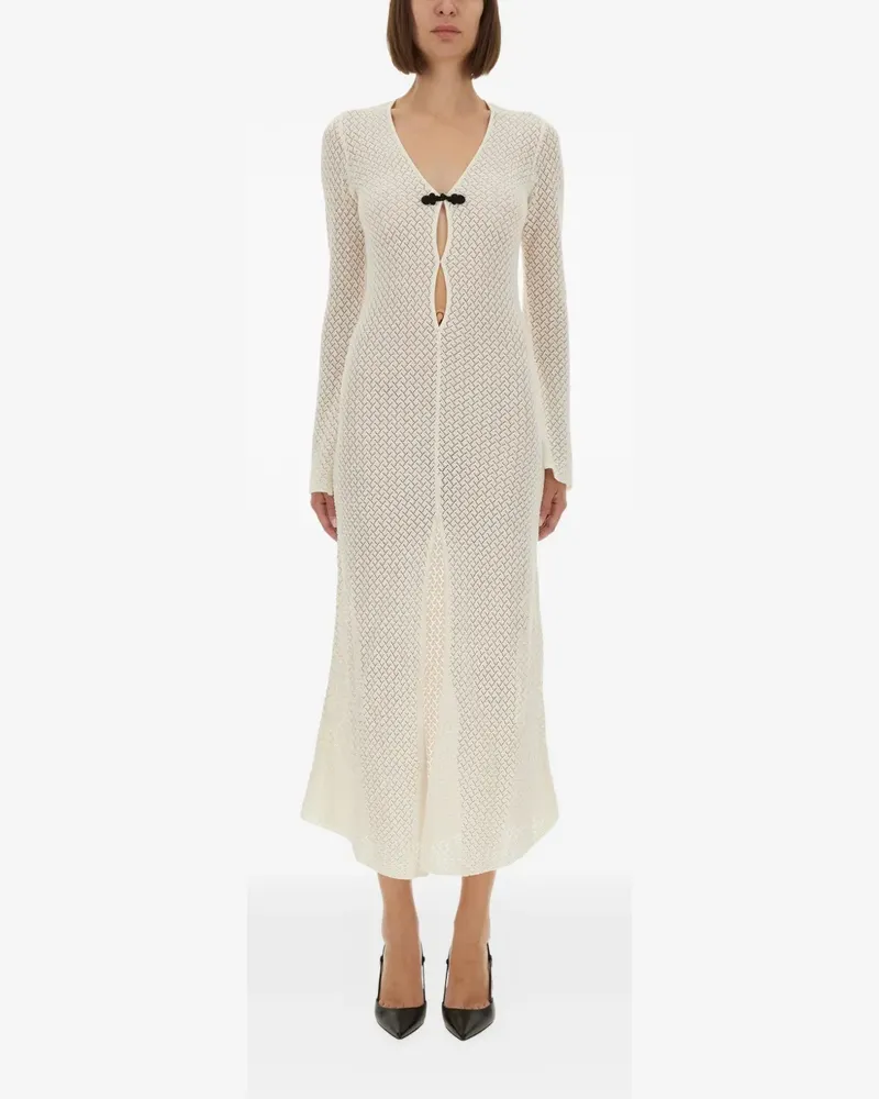 The Garment Tanzania crochet-knit maxi dress - Nude Nude