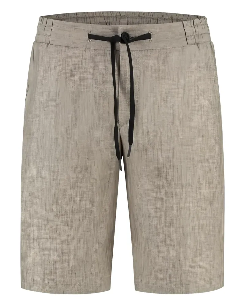 Berwich Shorts aus Leinen - Braun Braun