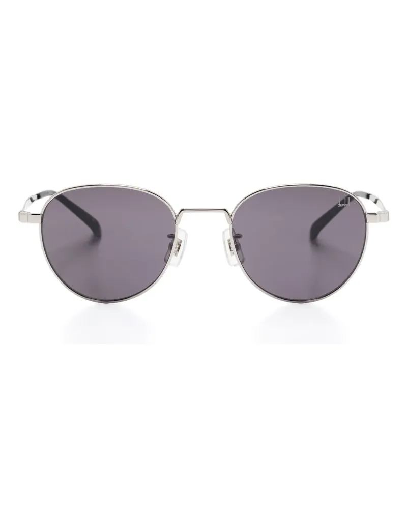 Dunhill Sonnenbrille mit rundem Gestell - Grau Grau