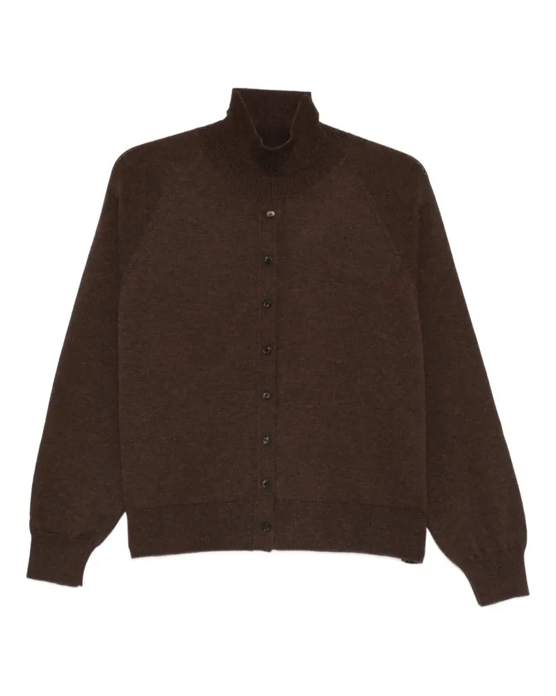 CORDERA button-up sweater - Braun Braun