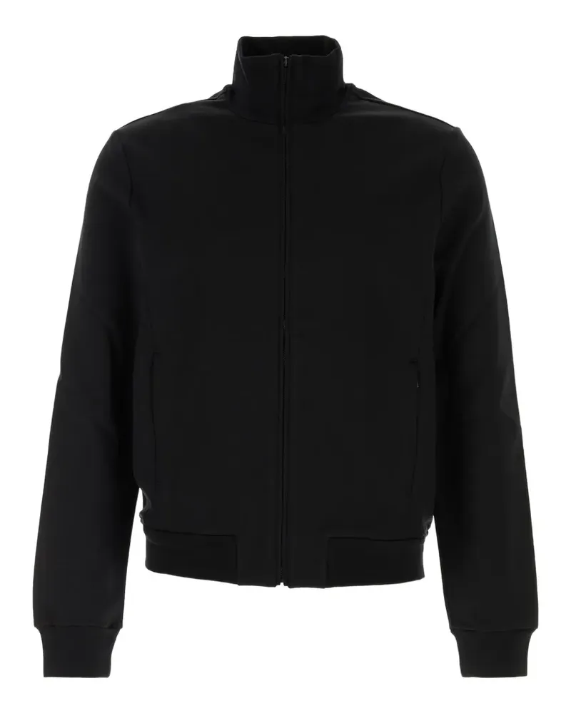 Gucci Jacke aus Seiden-Baumwolljersey - Schwarz Schwarz