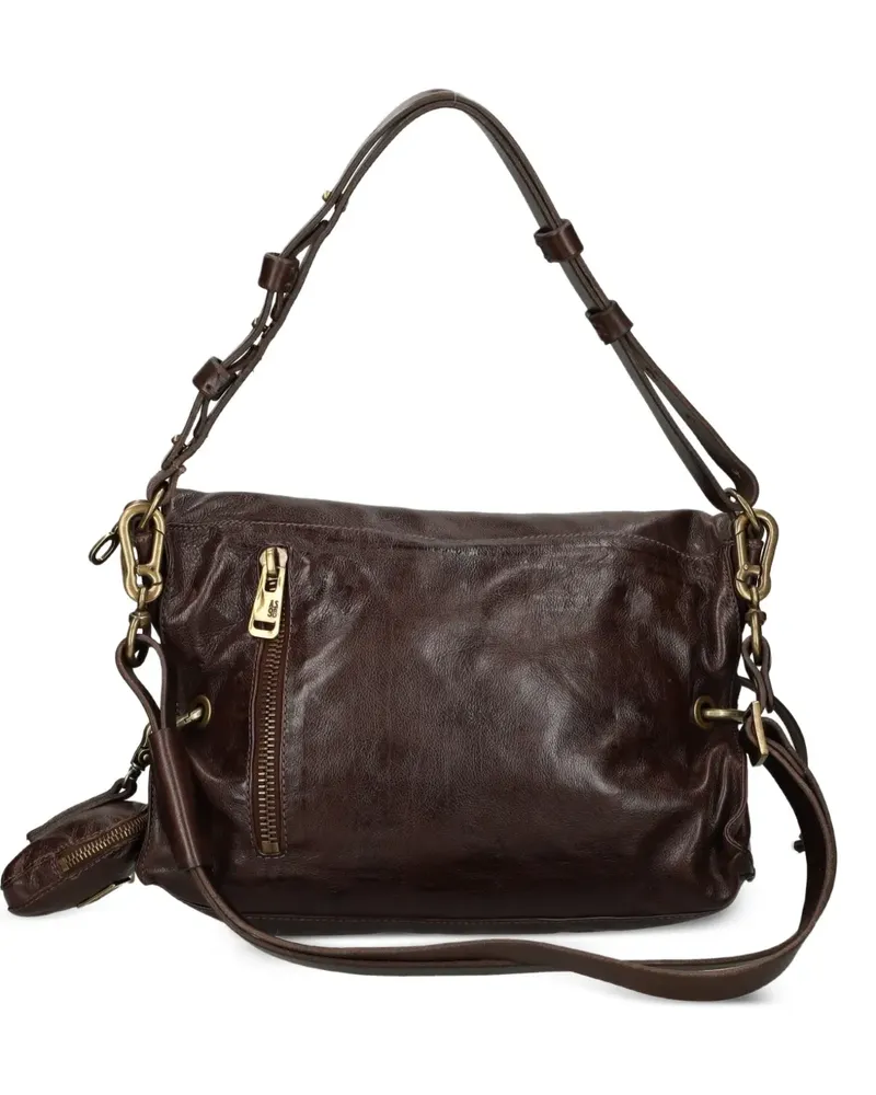 A.S.98 Elodie Tote Bag aus Leder - Braun Braun