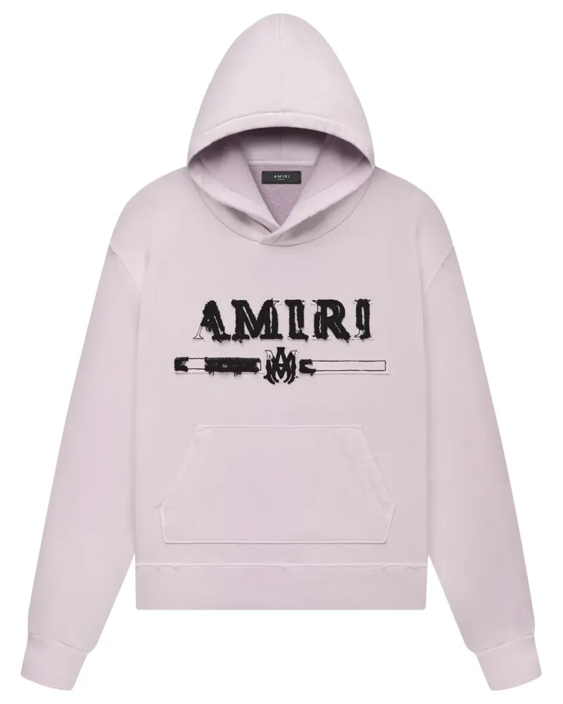 Amiri Hoodie mit Logo-Verzierung - Rosa Rosa