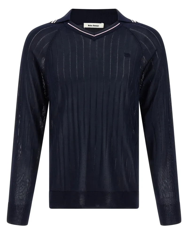 Wales Bonner Roots Pullover - Blau Blau