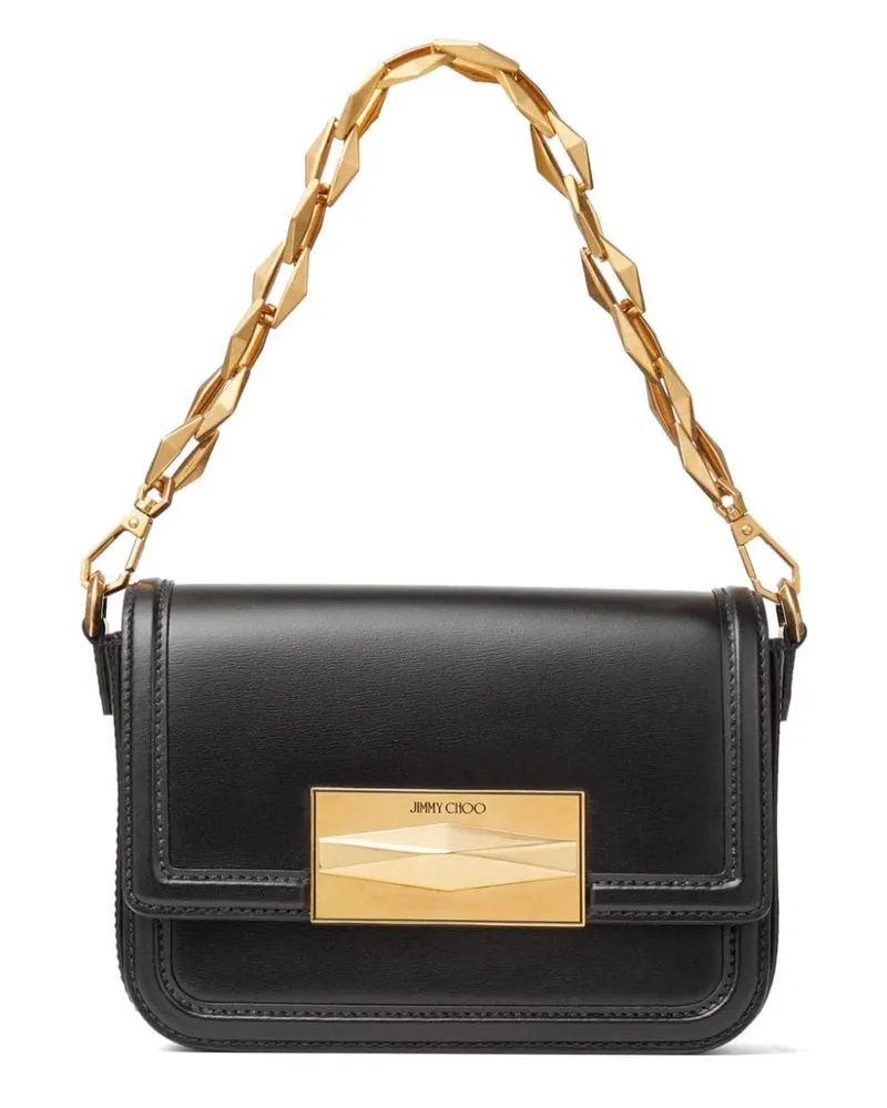 Jimmy Choo Umhängetasche aus Leder - Schwarz Schwarz