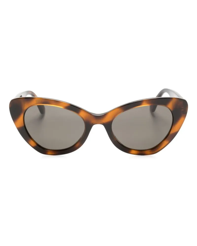 Moschino Mos 147S Cat-Eye-Sonnenbrille Braun