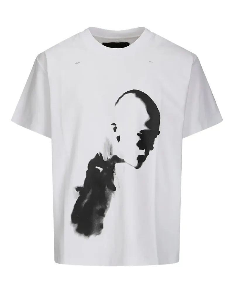 Heliot Emil T-Shirt mit grafischem Print - Weiß Weiß