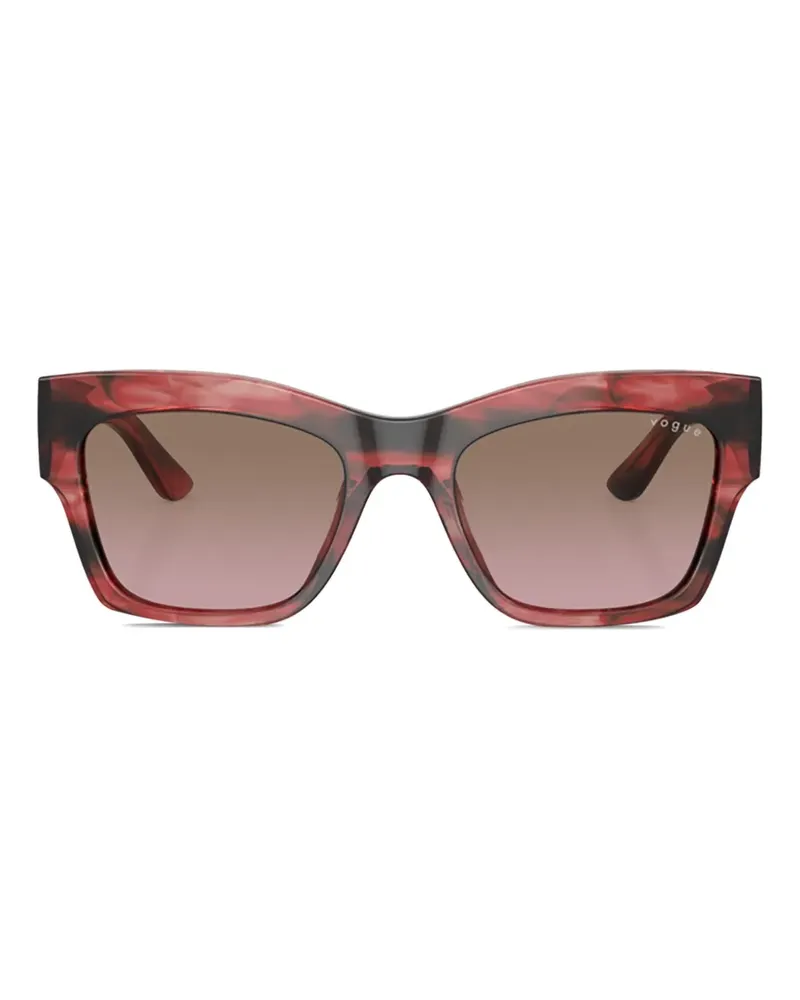 Vogue Eckige VO5524S Sonnenbrille - Rot Rot