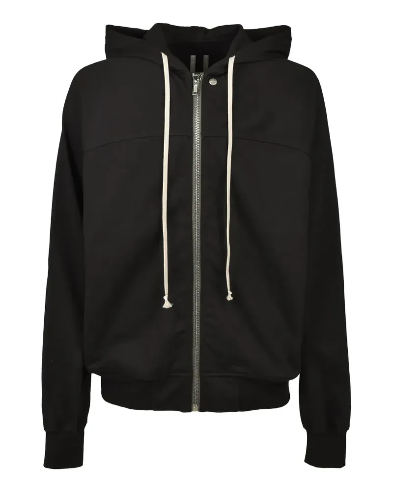Rick Owens Windbreaker mit Kapuze - Schwarz Schwarz