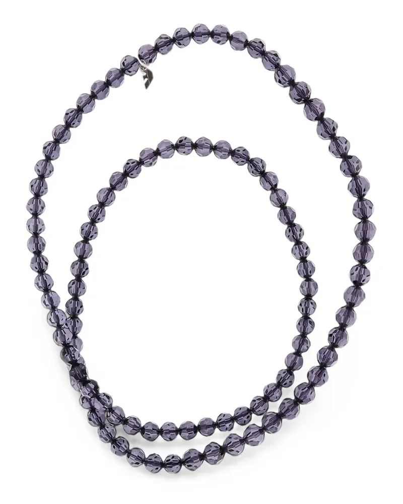 Emporio Armani beaded necklace - Violett Violett